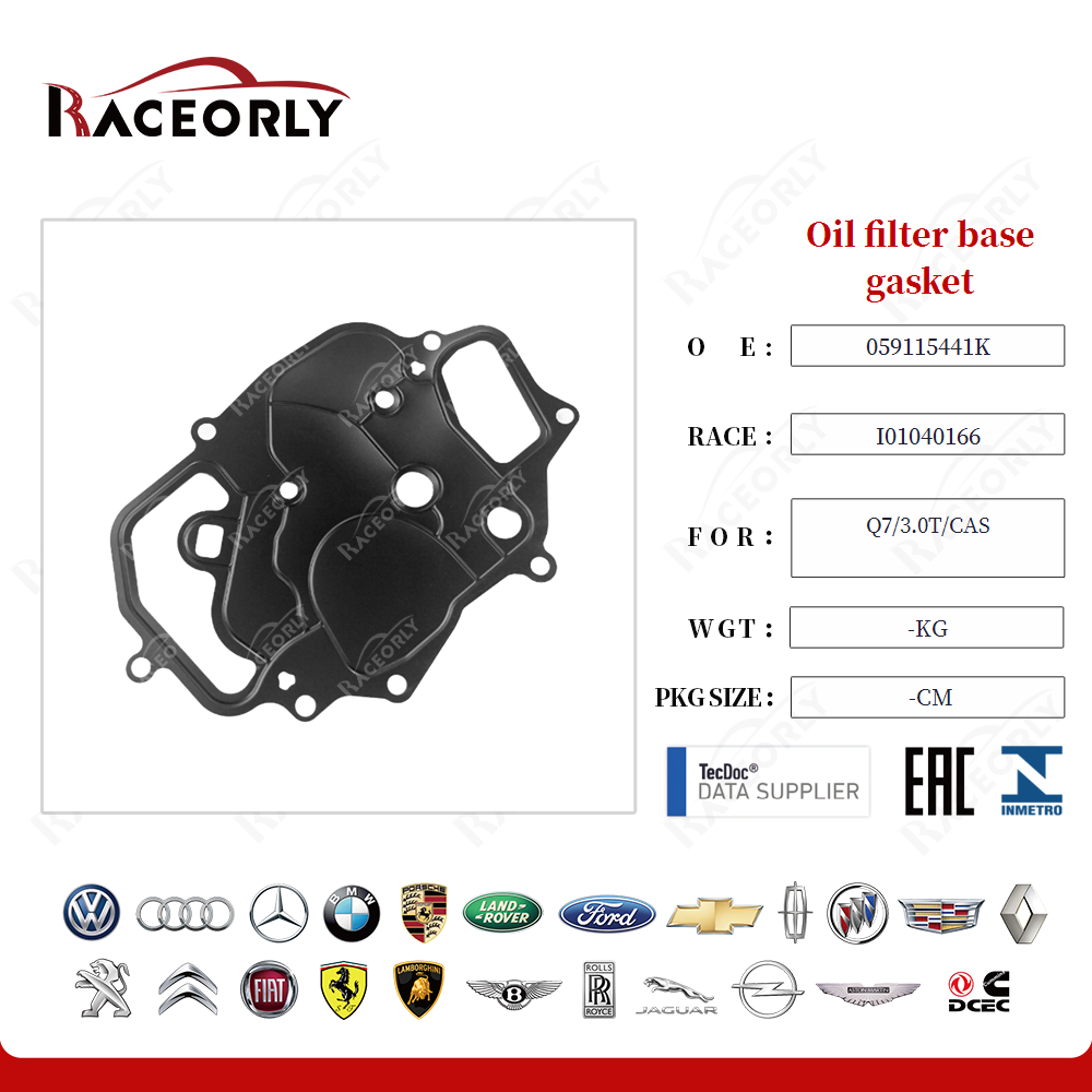 Oil filter base gasket 059115441K for Q7/3.0T/CAS