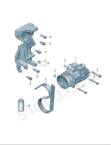 q7-touareg-3.6-3.2-*-7dpk2074-alternator-belt-022145933p