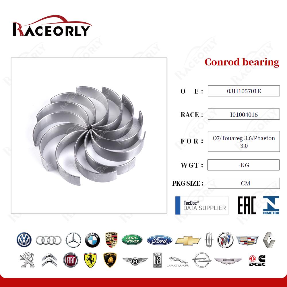 Conrod bearing 03H105701E for Q7/Touareg 3.6/Phaeton 3.0