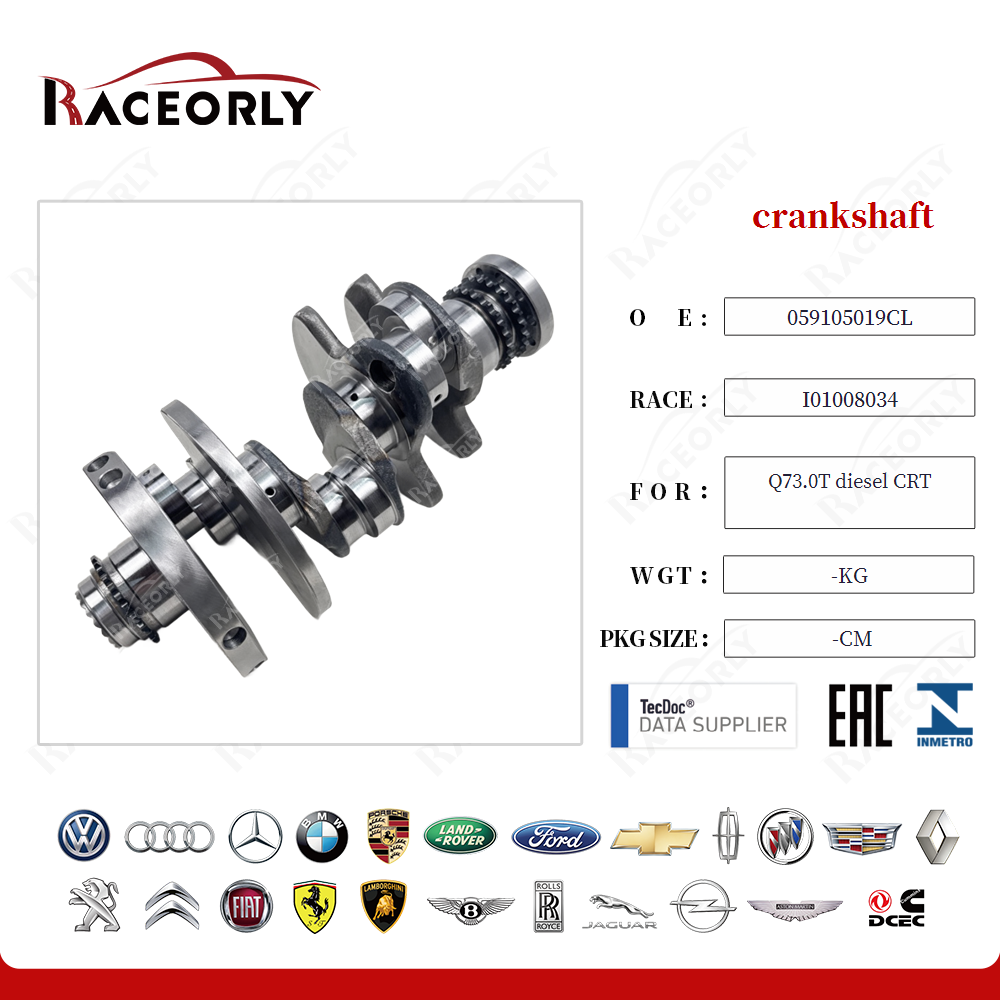 crankshaft 059105019CL for Q73.0T diesel CRT