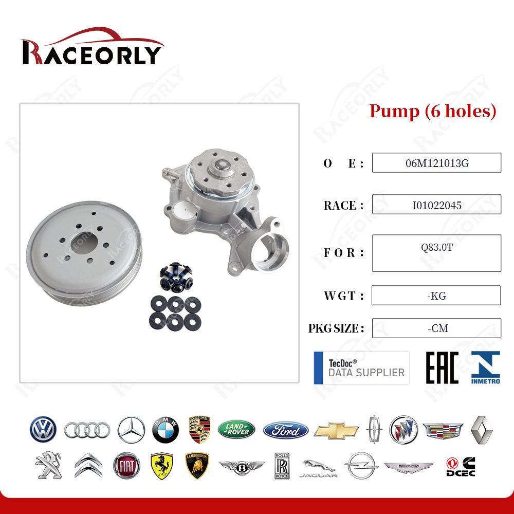 Pump (6 holes) 06M121013G for Q83.0T