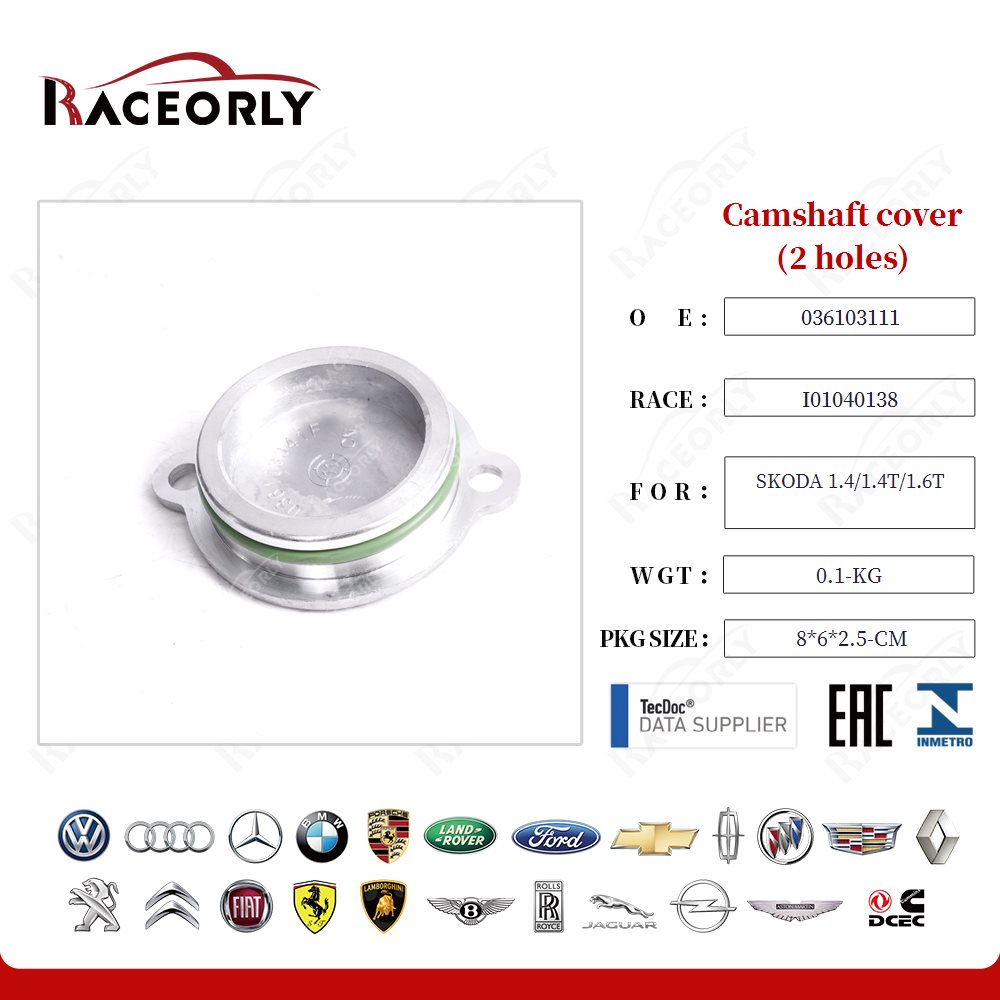 Camshaft cover (2 holes) 036103111 for SKODA 1.4/1.4T/1.6T