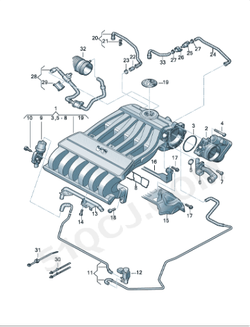touareg-3.6-gasket-03h133237b-4