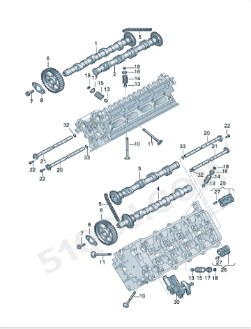 touareg-a84.2-camshaft-adjuster-077109087c