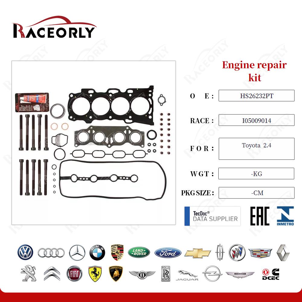 kit de reparo do motor Toyota 2.4 hs26232pt-4