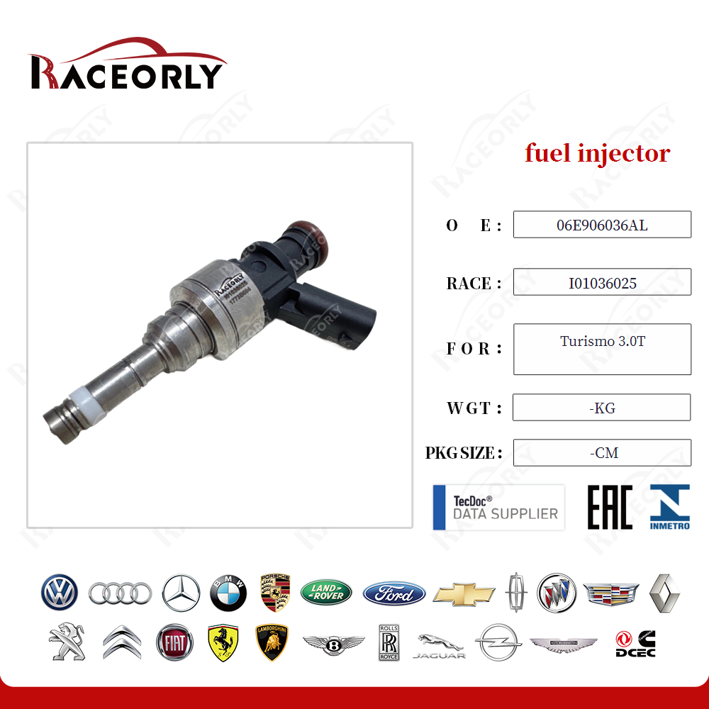 fuel injector 06E906036P for Turismo 3.0T