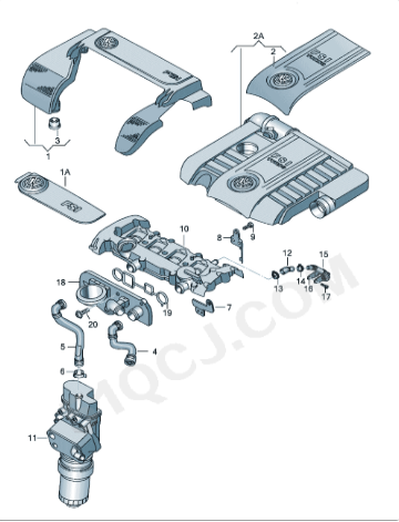 vw:eos-2006-2008,golf-2004-2009,jetta-2006-2011,passat-2006-2011,touran-2003-2008,-audi:a3-2004-2 008-skoda:octavia-2004-2008-assento:altea-2004-2010,leon-2006-2010,toledo-2005-2009-pipe-06f103217-2